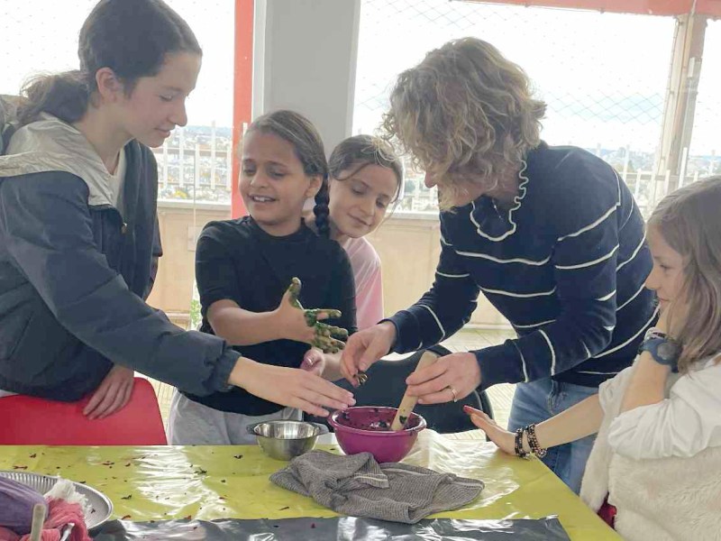 Atelier encres végétales à la Tour&nbsp;Guérande